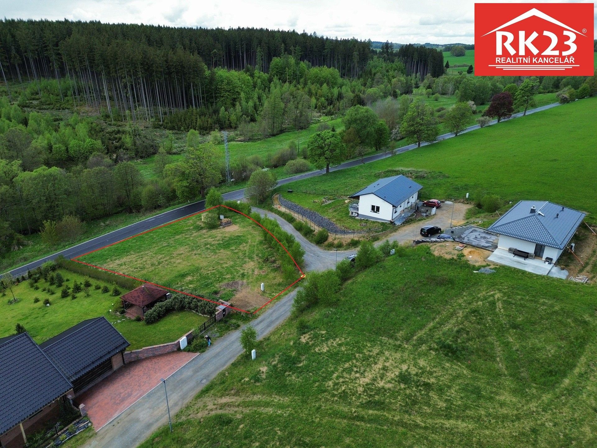 Pozemky pro bydlení, Valy, 1 386 m²