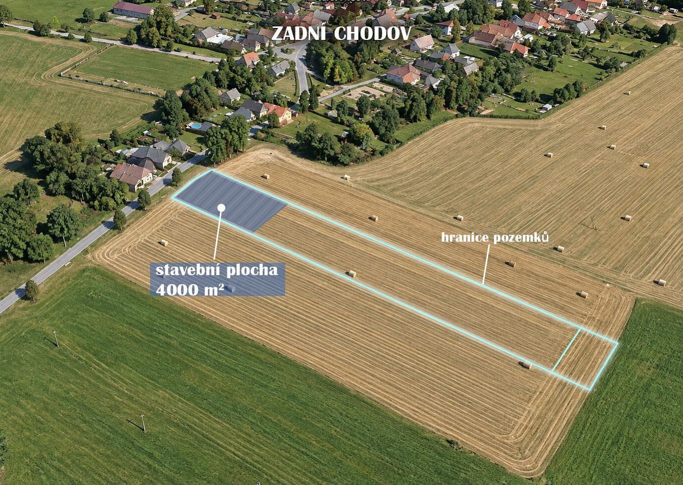 Pozemek pro bydlení · Zadní Chodov, okres Tachov - 3