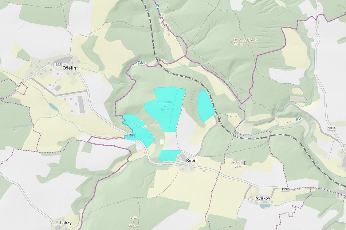 Pozemek · Ošelín - 1