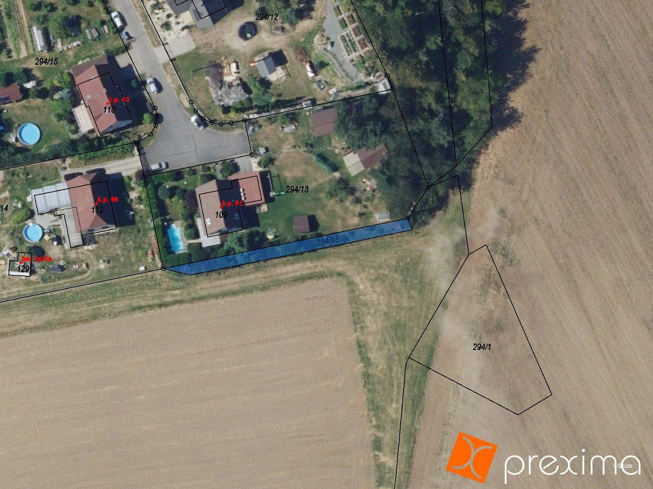 Zemědělský pozemek, 191 m²