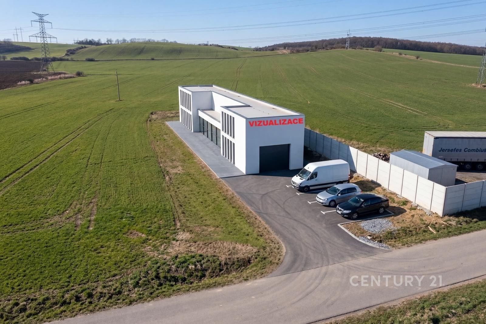 Komerční pozemek, 1 192 m²