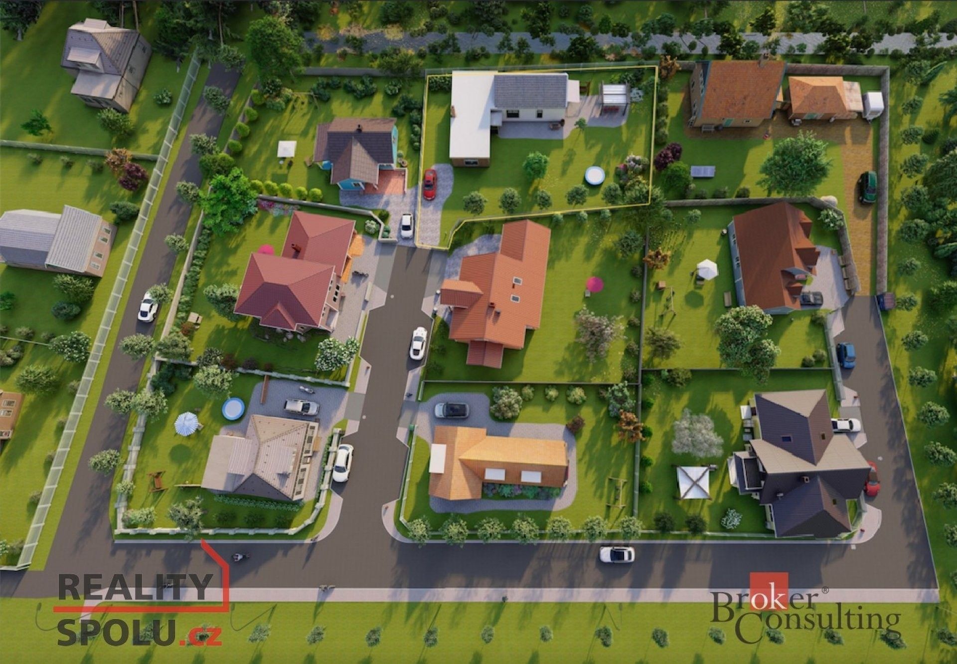 Pozemky pro bydlení, Sobčice, 906 m²