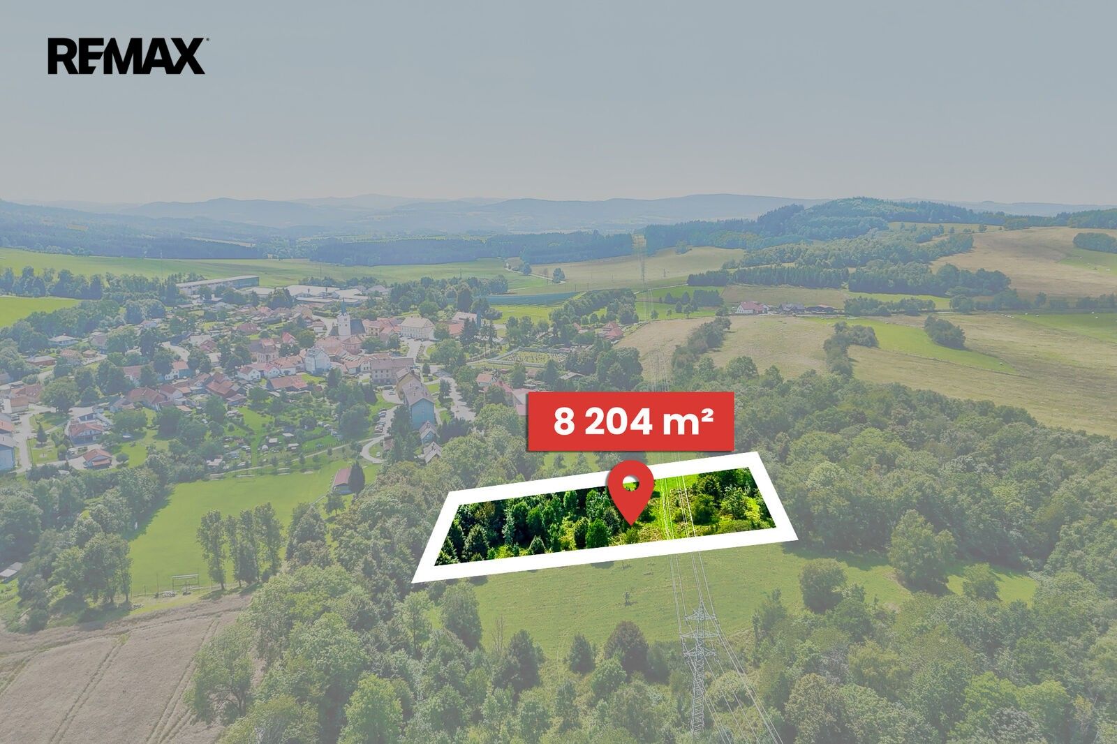 Pozemky pro bydlení, Přídolí, 8 204 m² - 2