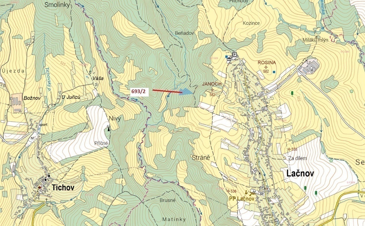 Lesy, Lačnov - 1