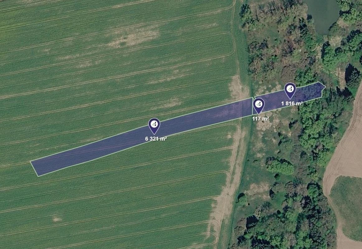Zemědělské pozemky, Mýto, 1 527 m² - 1