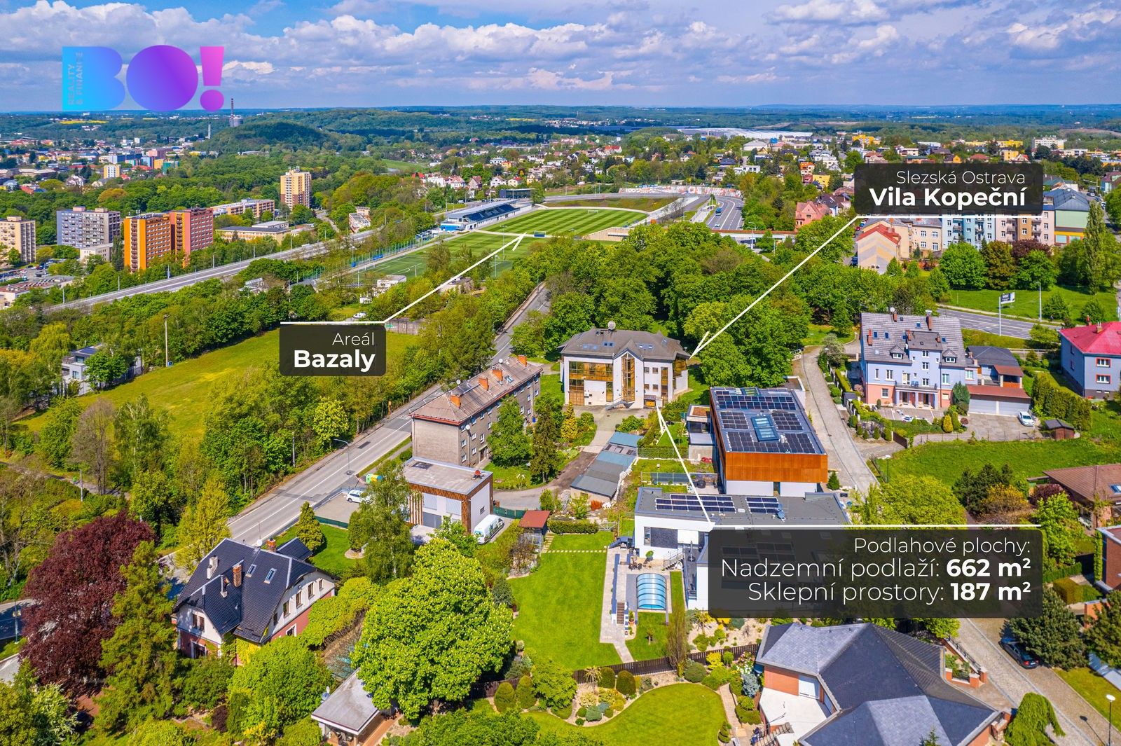 Prodej dům - Kopeční, Ostrava, 662 m²