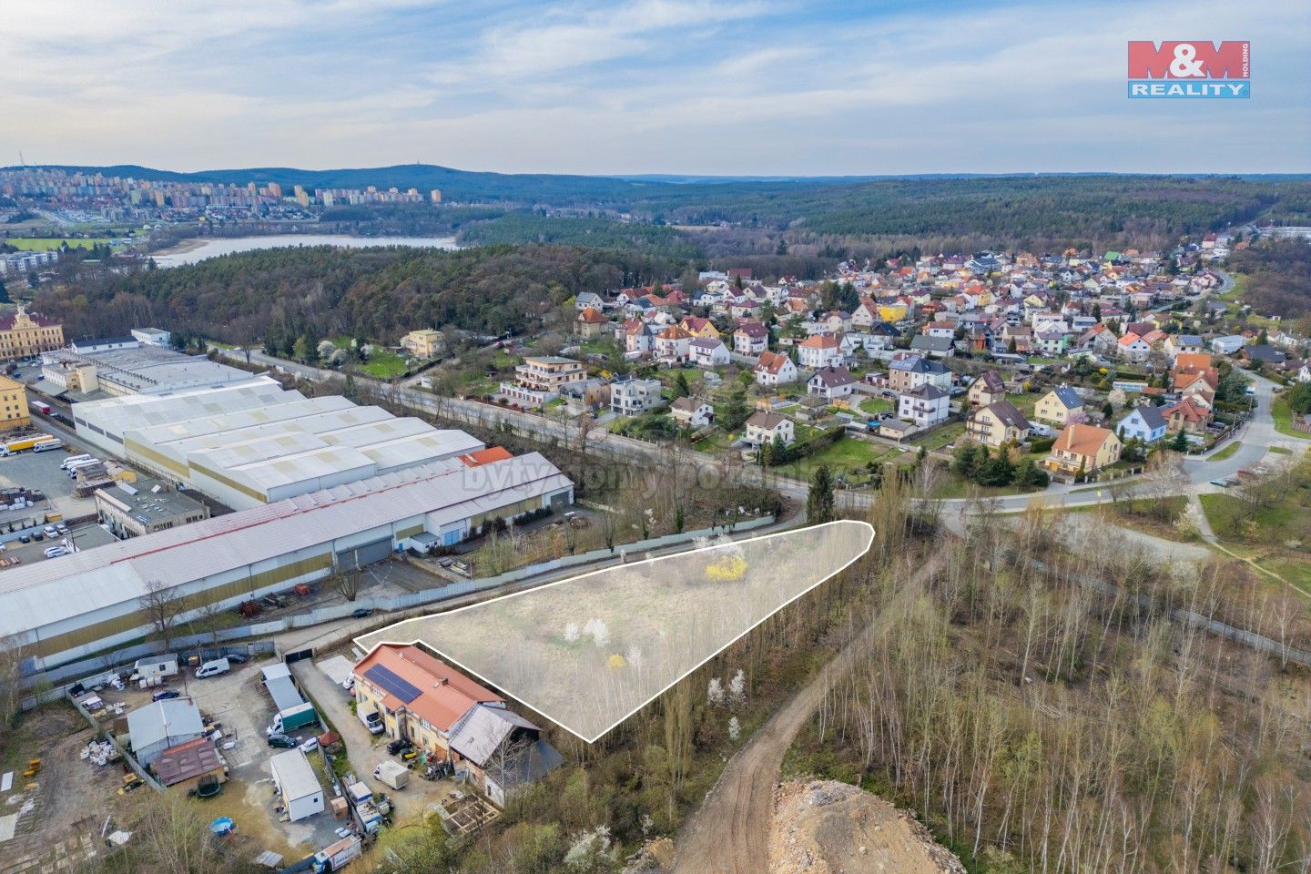 Prodej komerční pozemek - Nad Feronou, Plzeň