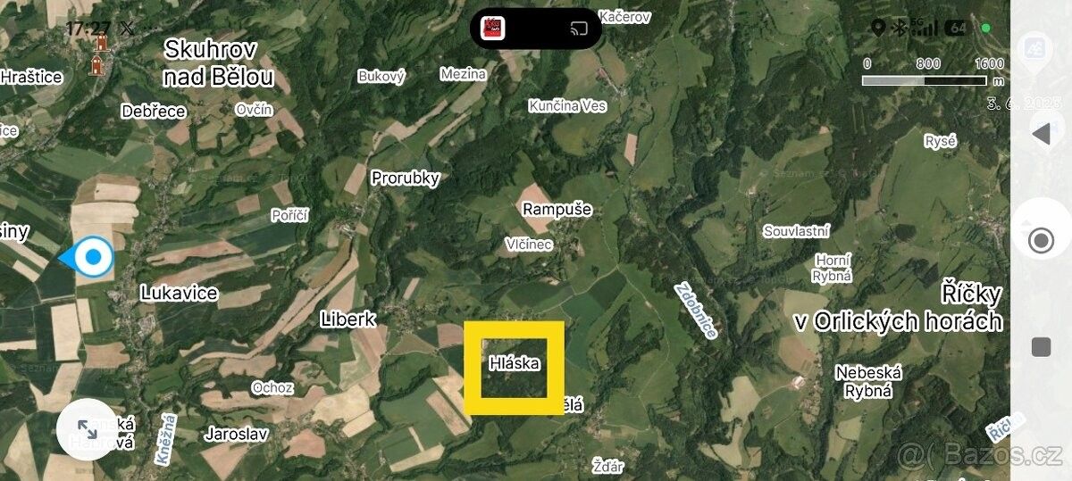 Pronájem zahrada - Javornice, 517 11