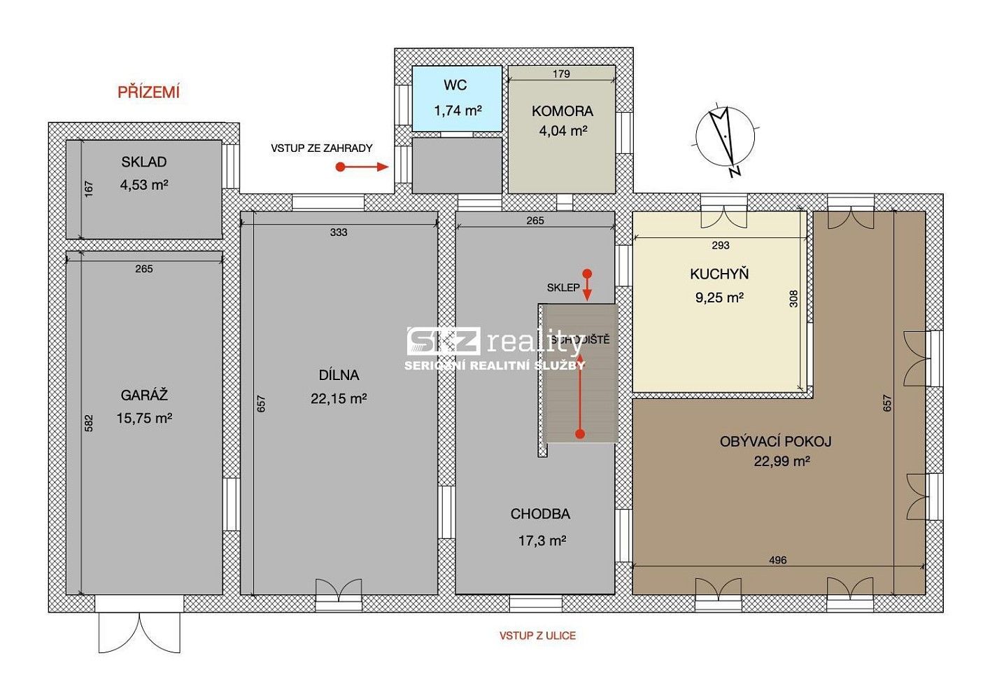 Rodinné domy, Velký Šenov, okres Děčín, 160 m² - 2