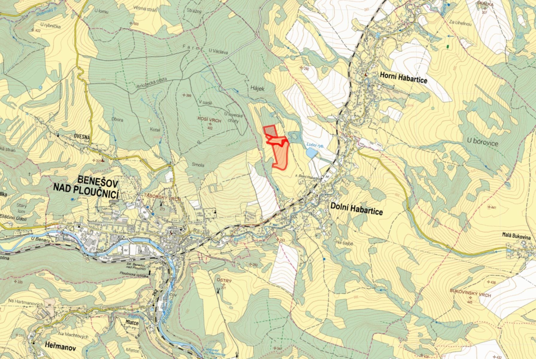 Zemědělské pozemky, Dolní Habartice - 2