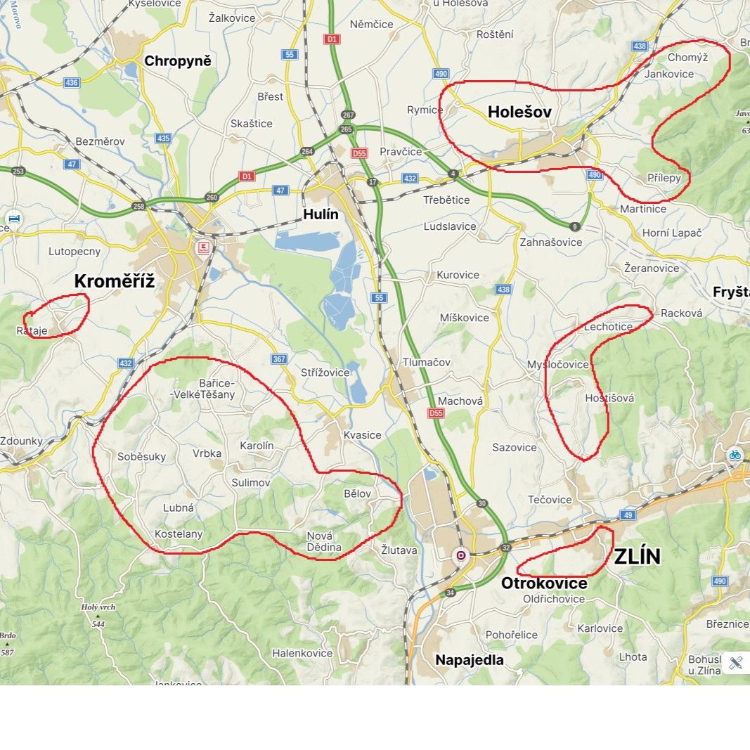 Zahrady, Kroměříž, 767 01