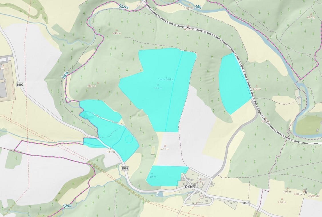 Pozemek · Ošelín - 3