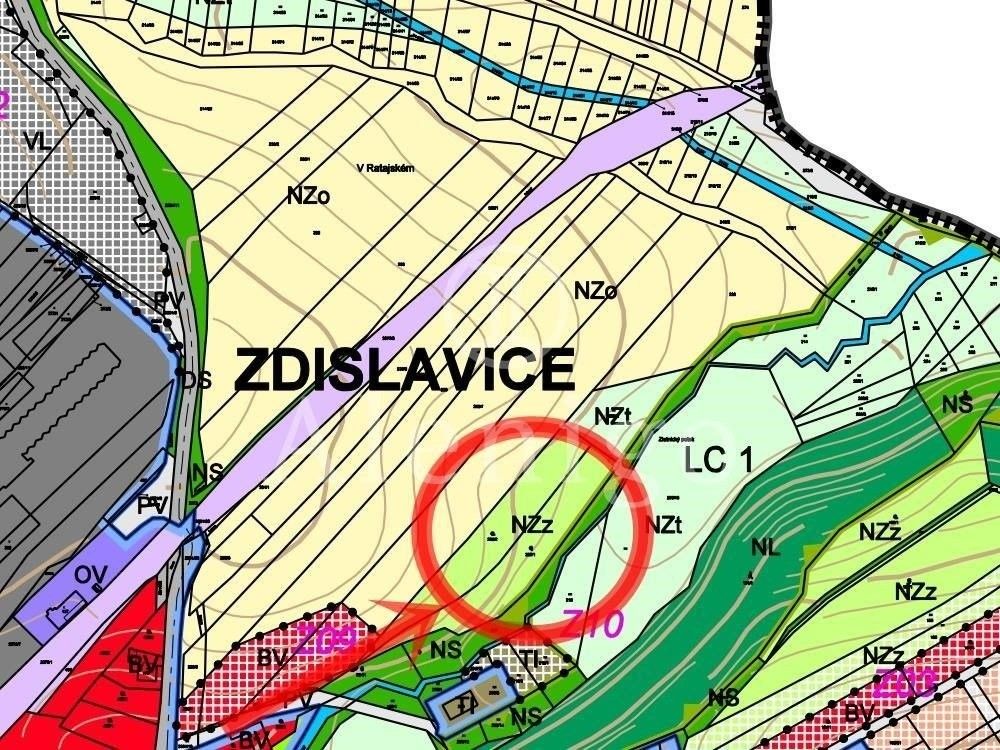 Prodej zahrada - Zdislavice, 257 64, 3 377 m²