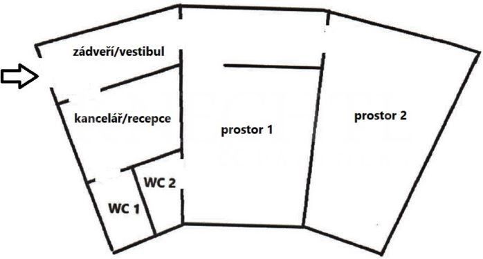 Obchodní prostory · 70 m² · Svatý Kříž 261, Cheb Háje - 4