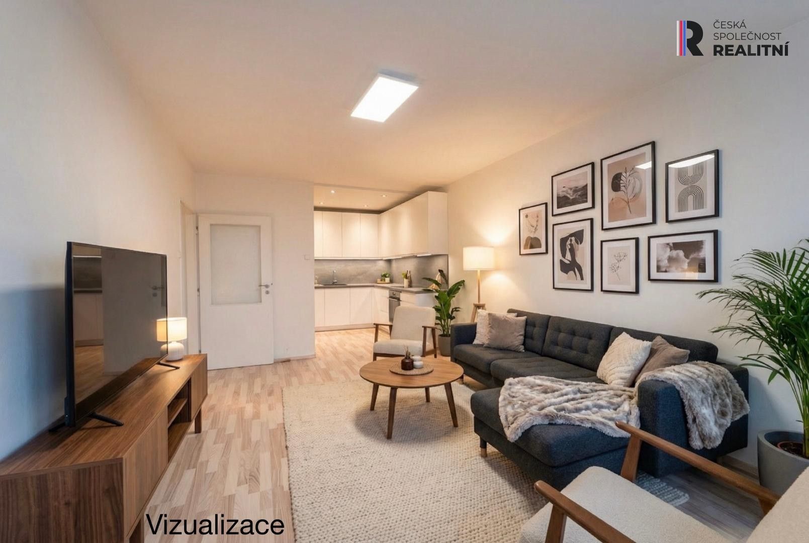 Prodej byt 2+kk - Krouzova, Praha, 43 m²