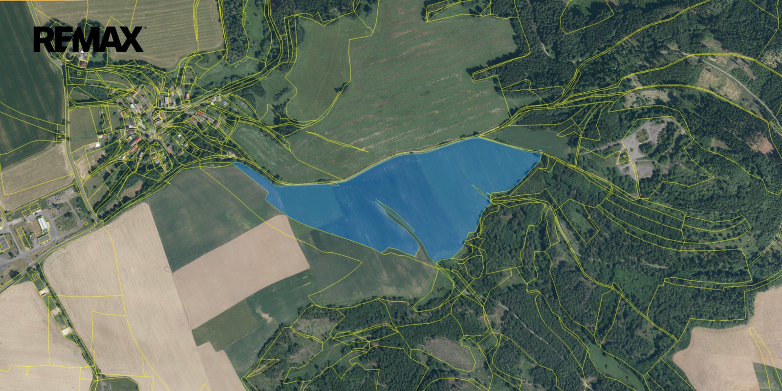 Zemědělský pozemek · 290 475 m² · Planá - 4