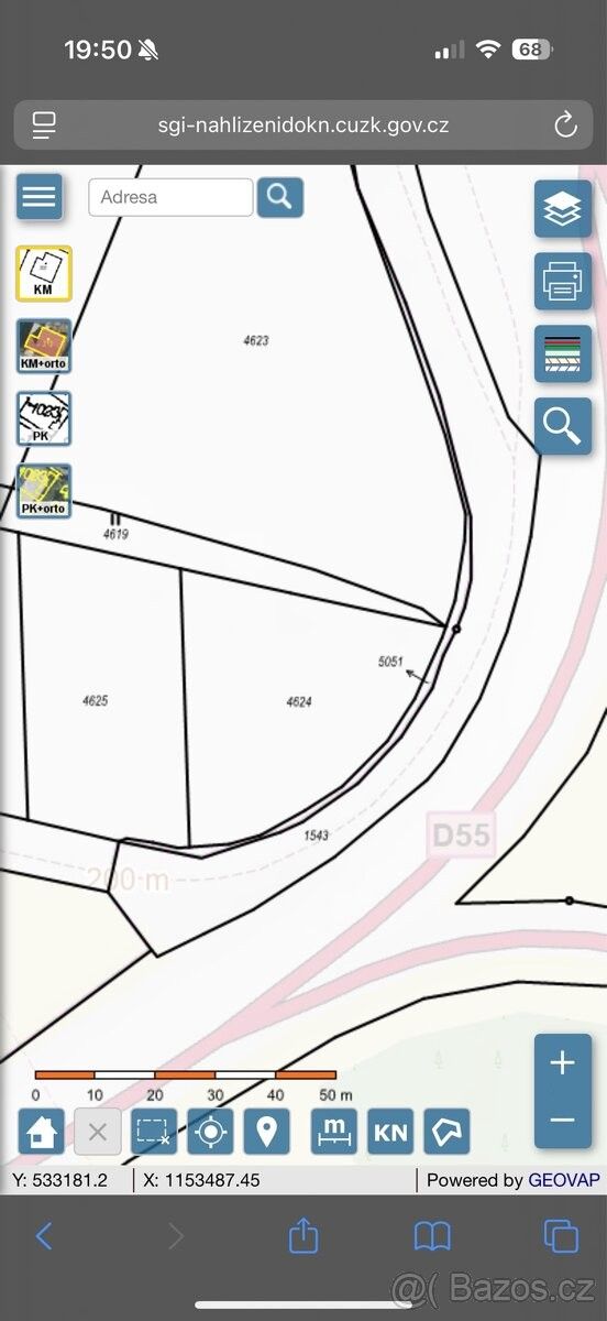 Prodej pozemek pro bydlení - Hulín, 768 24