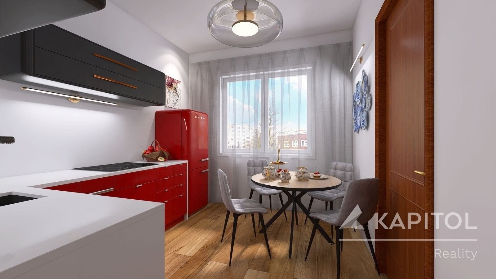 2+1, Krškova, Praha, 49 m²