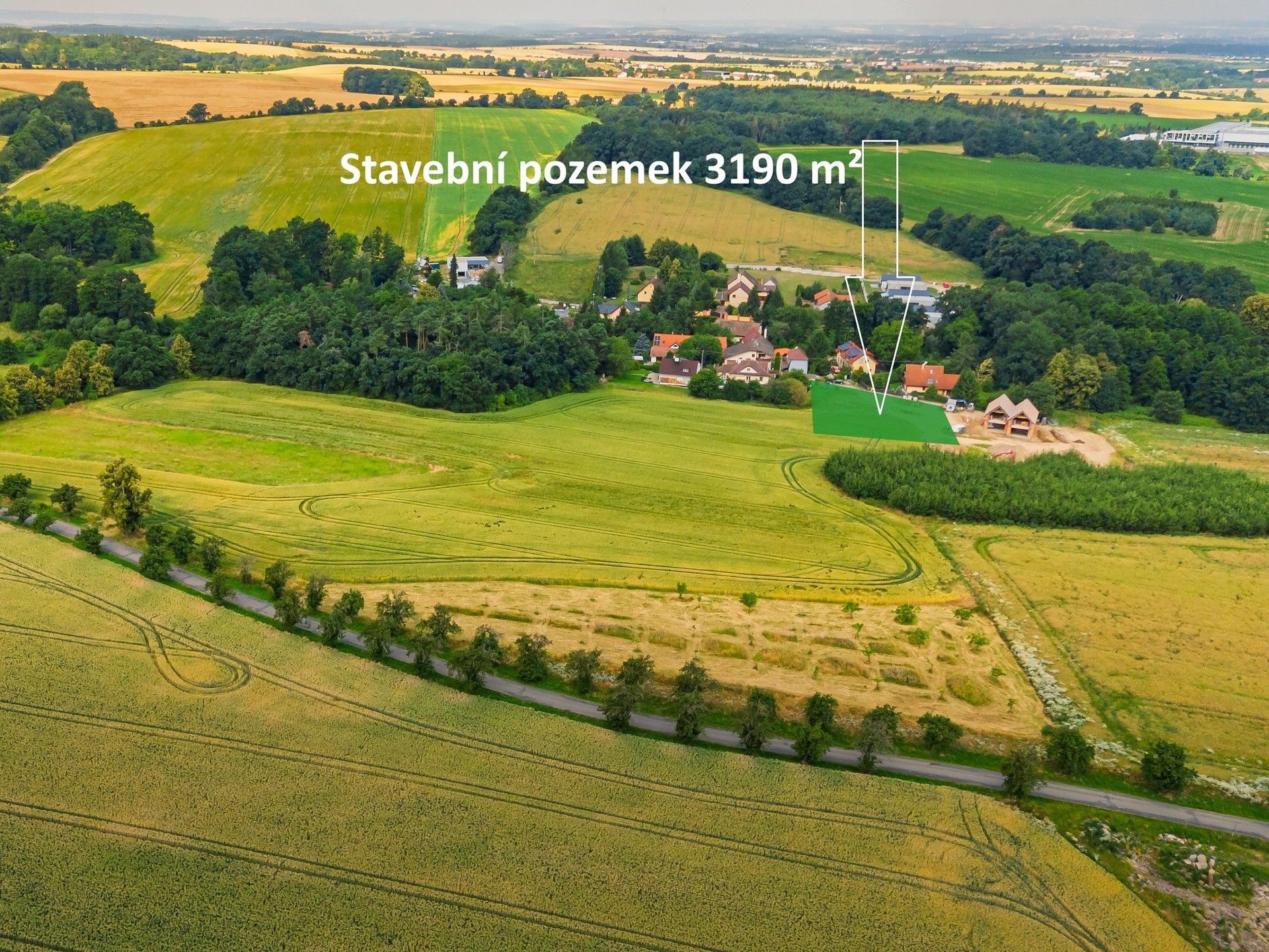 Pozemek pro bydlení, 3 190 m²