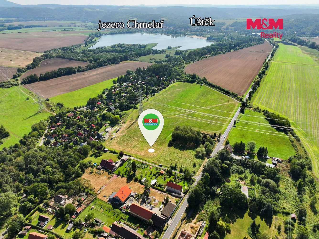 Pozemek pro bydlení · Úštěk - Habřina, okres Litoměřice - 4