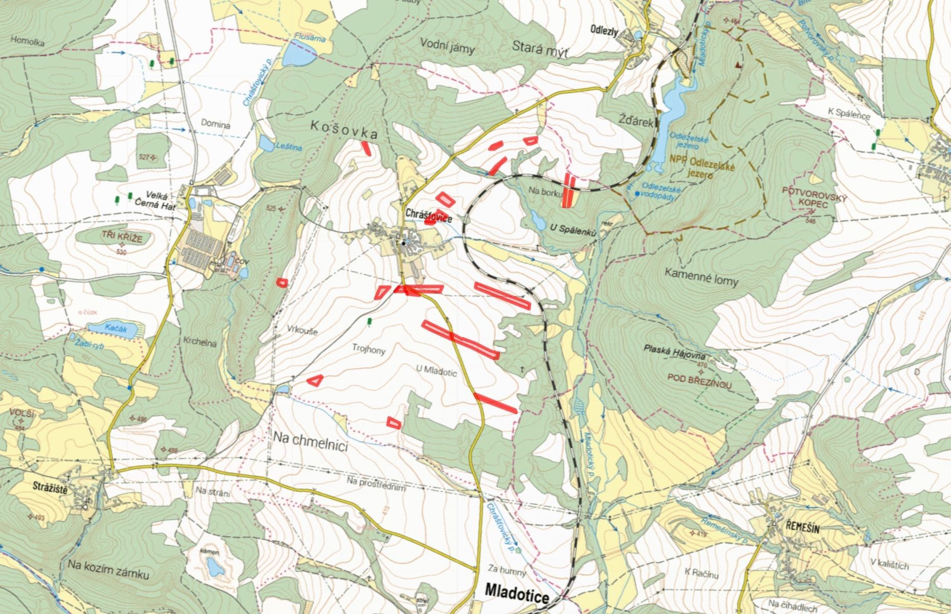 Zemědělské pozemky, Mladotice Chrášťovice - 2