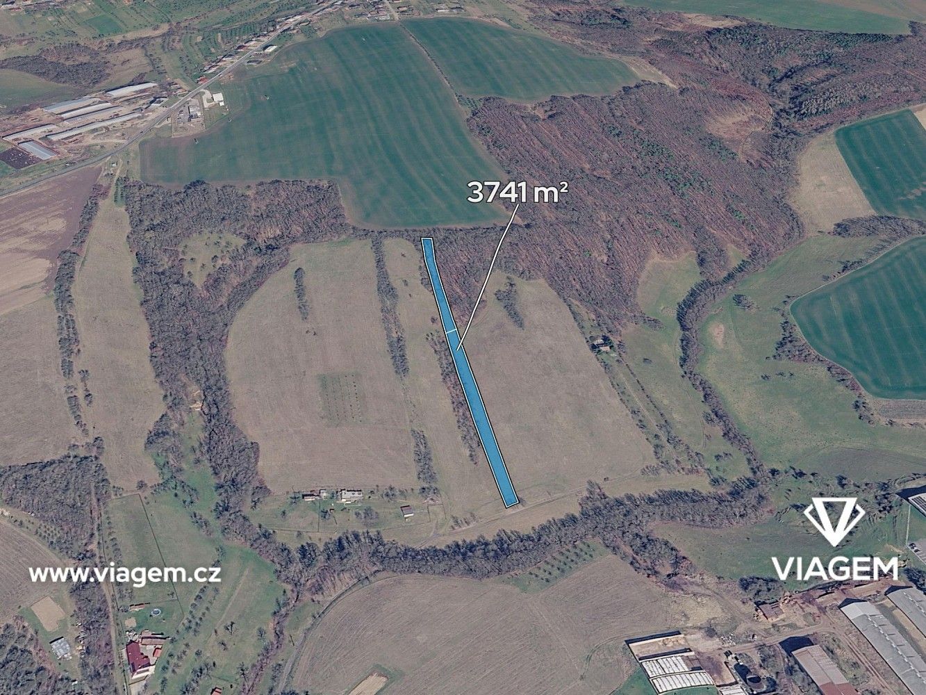 Zemědělské pozemky, Dobrkovice, okres Zlín, Zlínský kraj