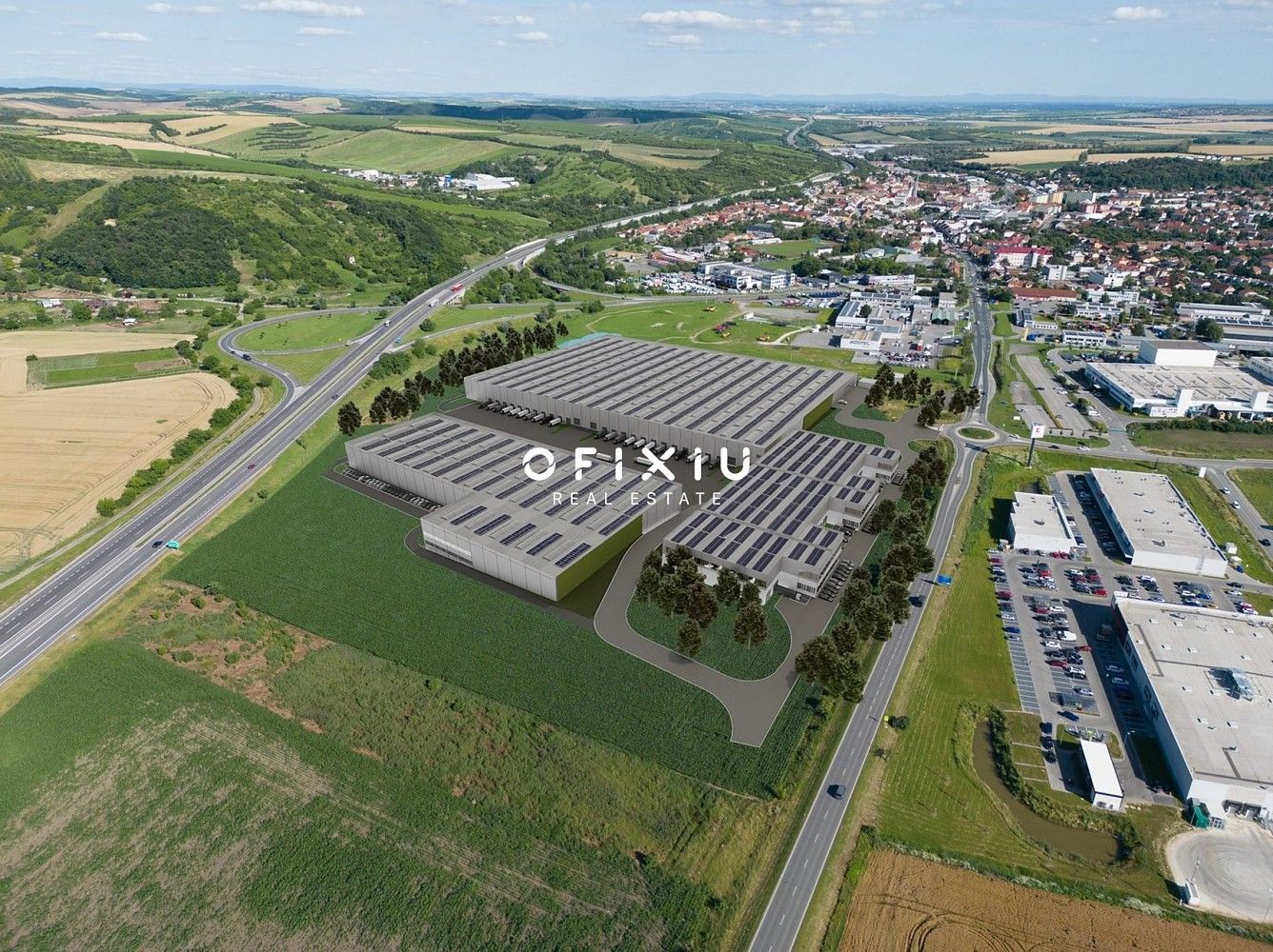 Sklady, Hustopeče, okres Břeclav, Jihomoravský kraj, 8 000 m² - 2