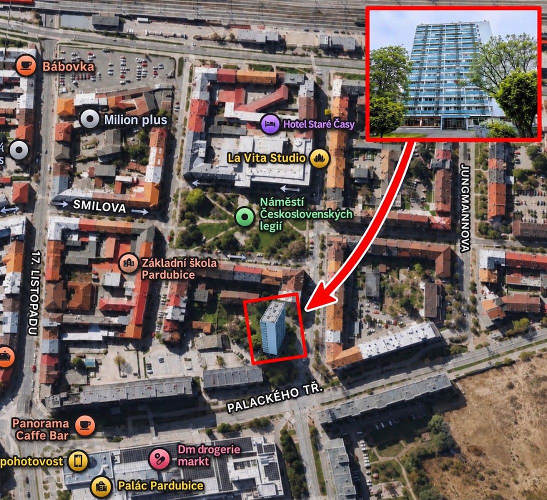 Byt 3+1 · 66,6 m² · Havlíčkova, Pardubice - Zelené Předměstí - 1
