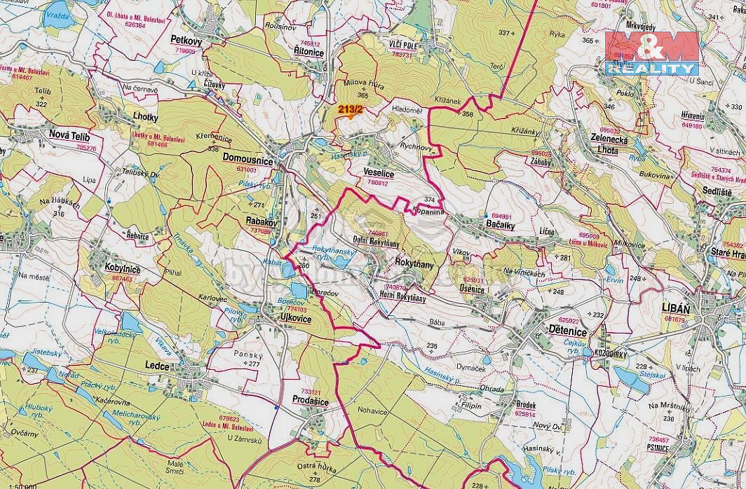 Prodej louka - Veselice, okres Mladá Boleslav - 5