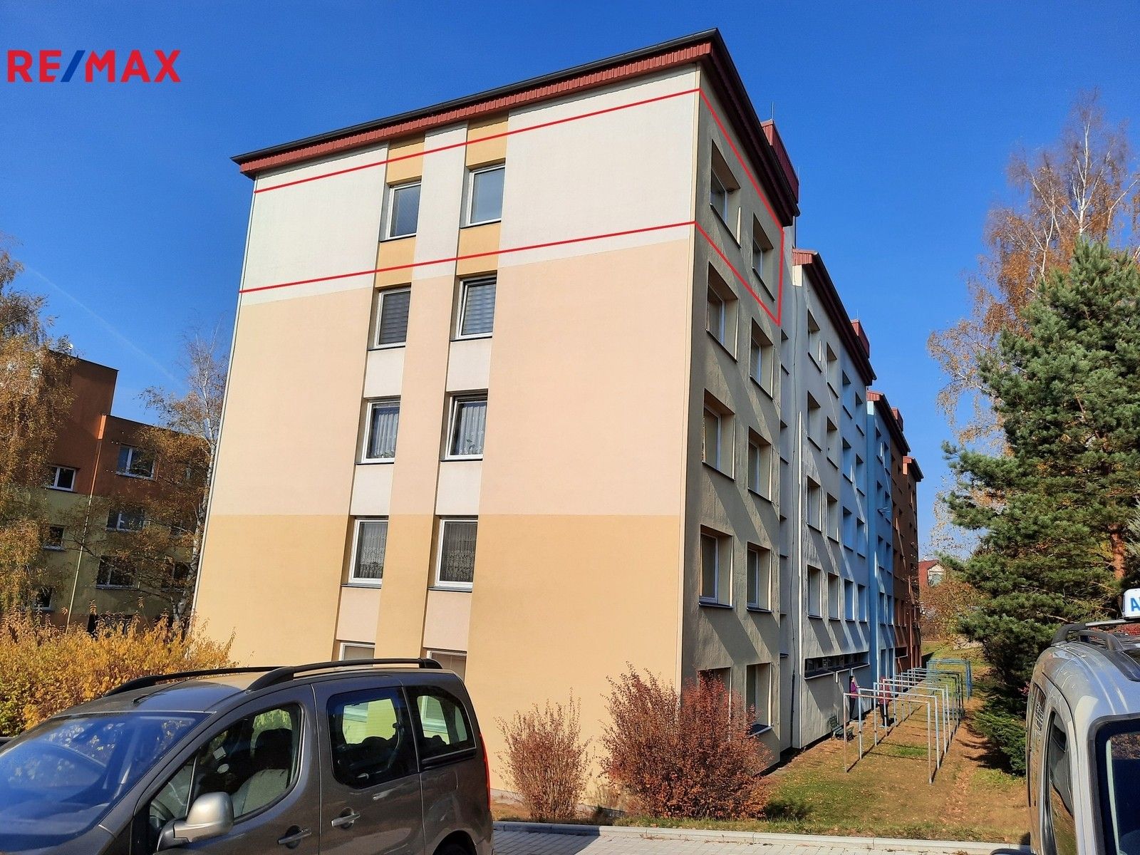 Pronájem byt 3+1 - Máchova 438, Dačice, 69 m²