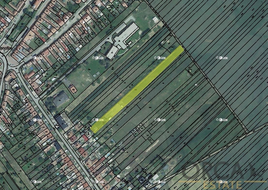 Zahrady, Žabčice, 664 63, 2 773 m²