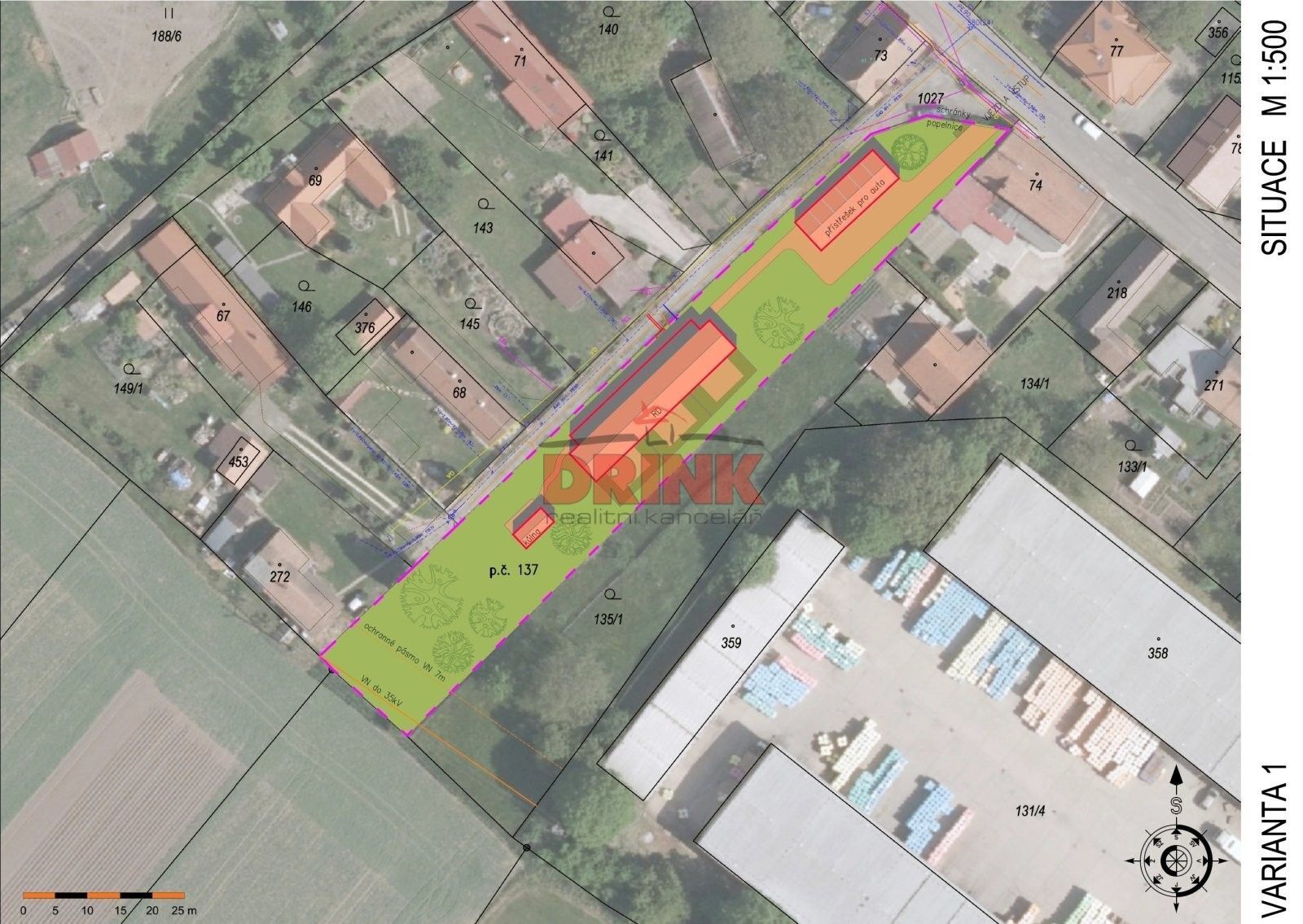 Pozemky pro bydlení, Dětenice, 2 m²
