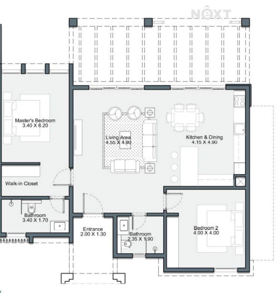 3+kk, Salála, Omán, 110 m² - 2