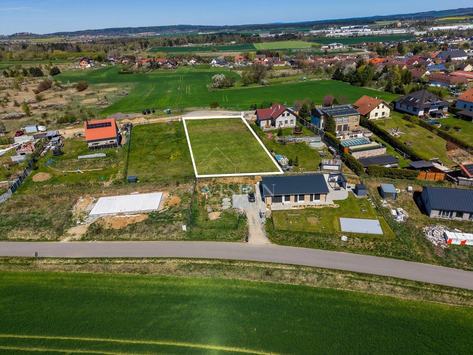 Pozemky pro bydlení, Dobev, 1 233 m² - 1