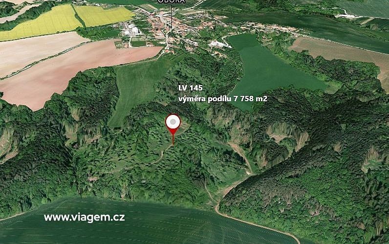 Prodej zemědělský pozemek - Obora, okres Blansko, Jihomoravský kraj - 2