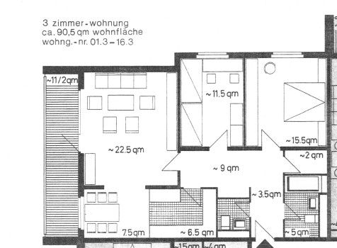 3+kk, Im Mainfeld 23 Frankfurt Niederrad Hessen 60528, 91 m² - 2