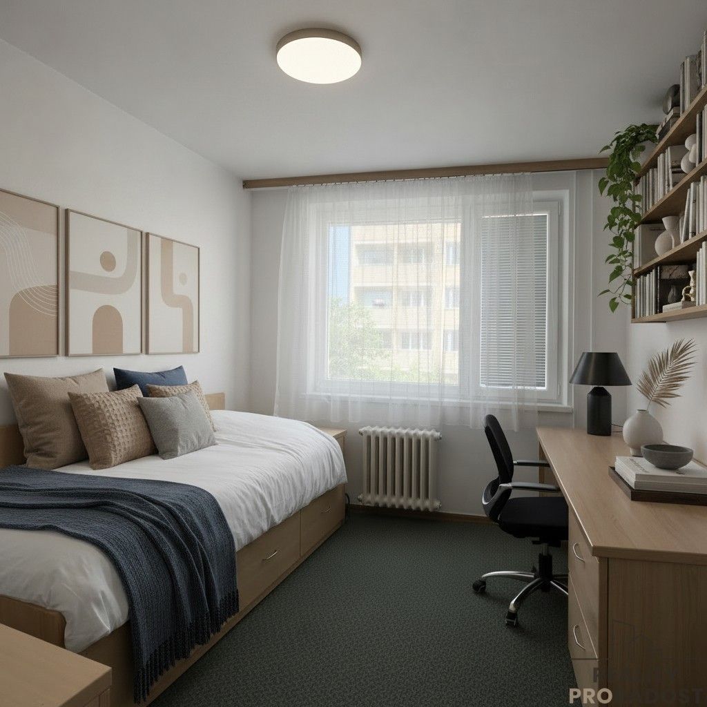4+1, K rovinám, Praha Jinonice, 92 m² - 2