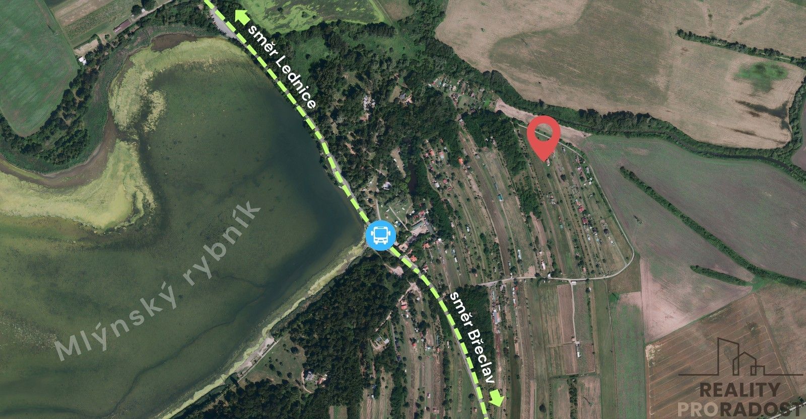 Pozemek pro bydlení · 1 992 m² · Lednice - 3
