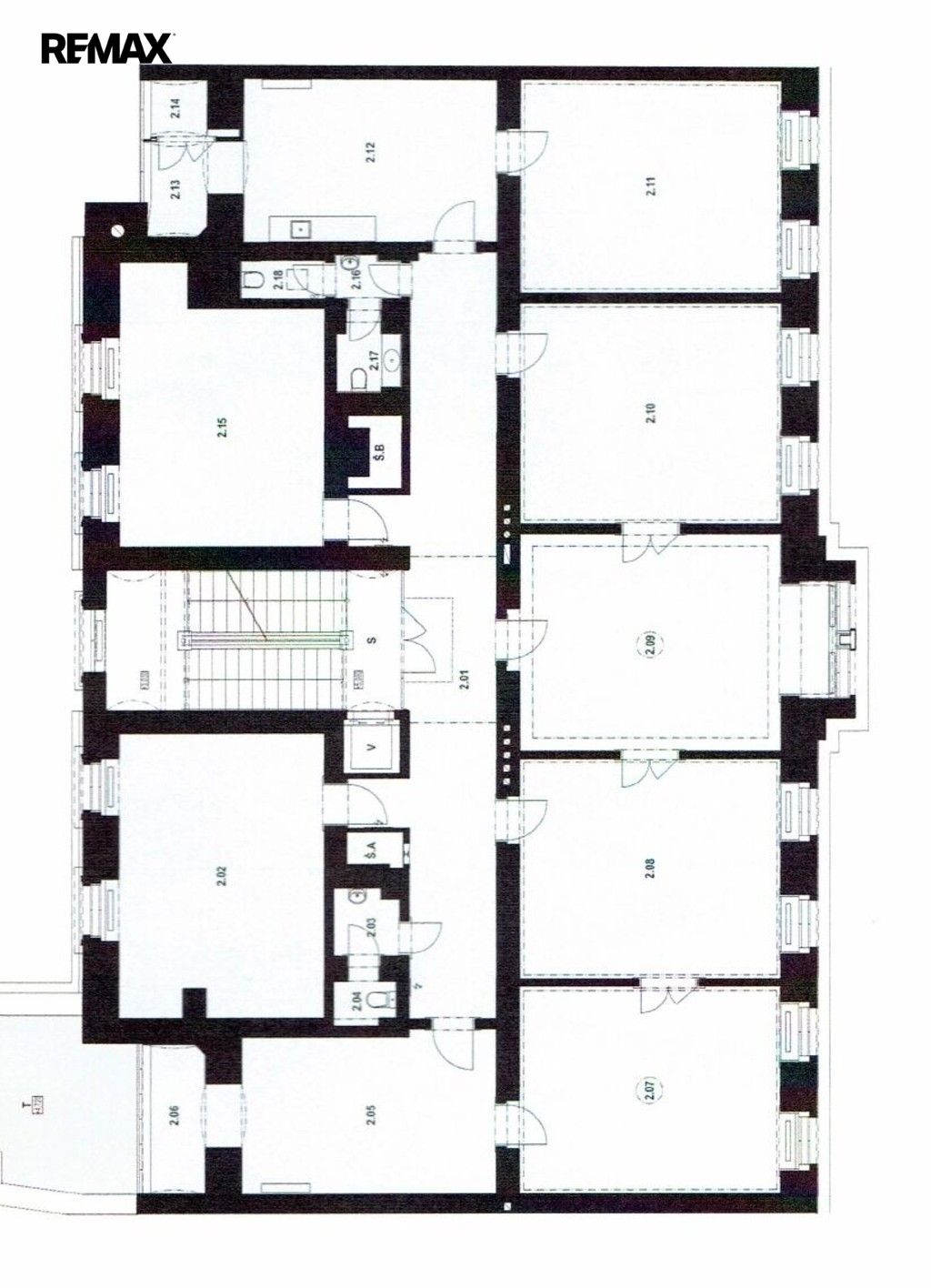 Kanceláře, Washingtonova 1624, Praha Nové Město, 315 m² - 2