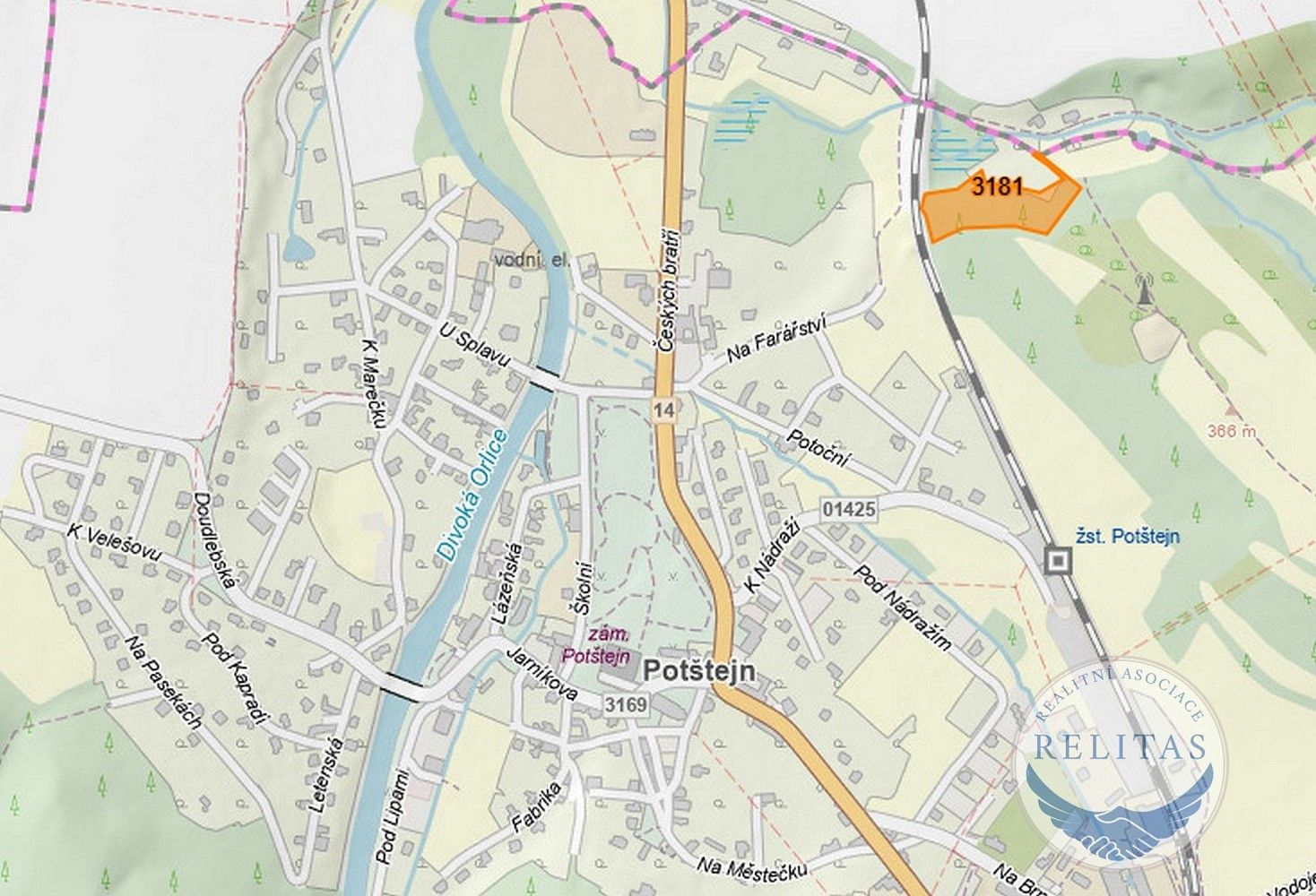 Louky, Potštejn, okres Rychnov nad Kněžnou, Královéhradecký kraj - 1