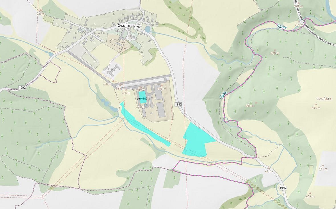 Prodej pozemek - Ošelín - 2