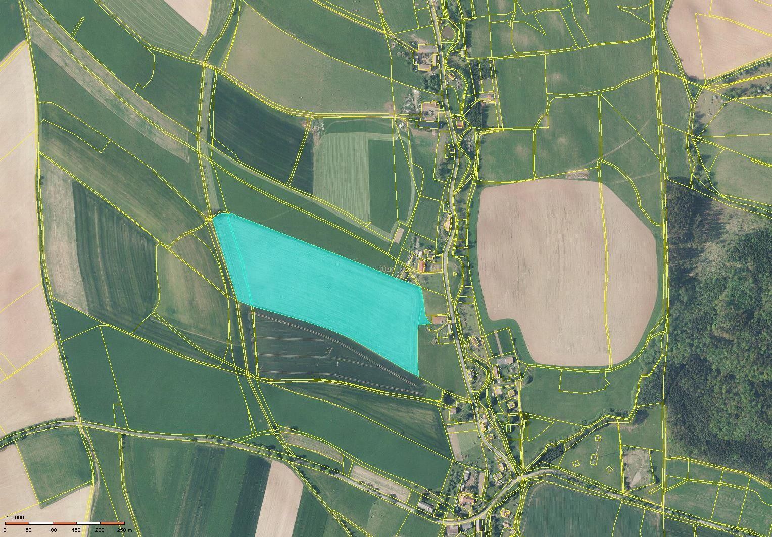 Zemědělské pozemky, Rožmitál, Broumov, 153 142 m² - 1