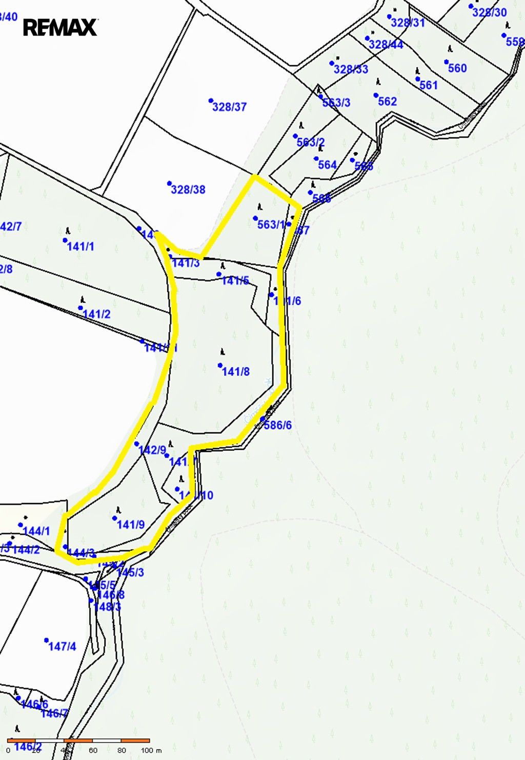 Les · 17 681 m² · Číměř - 2
