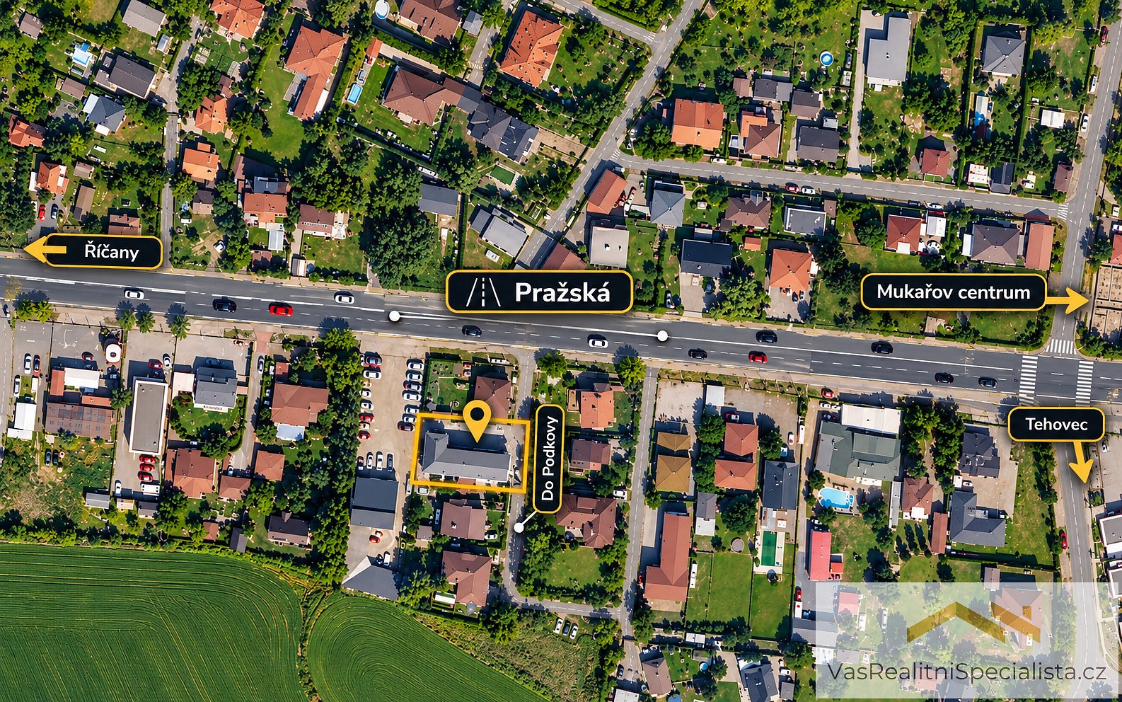 Pronájem obchodní prostory - Do Podkovy, Mukařov, okres Praha-východ, 50 m² - 5
