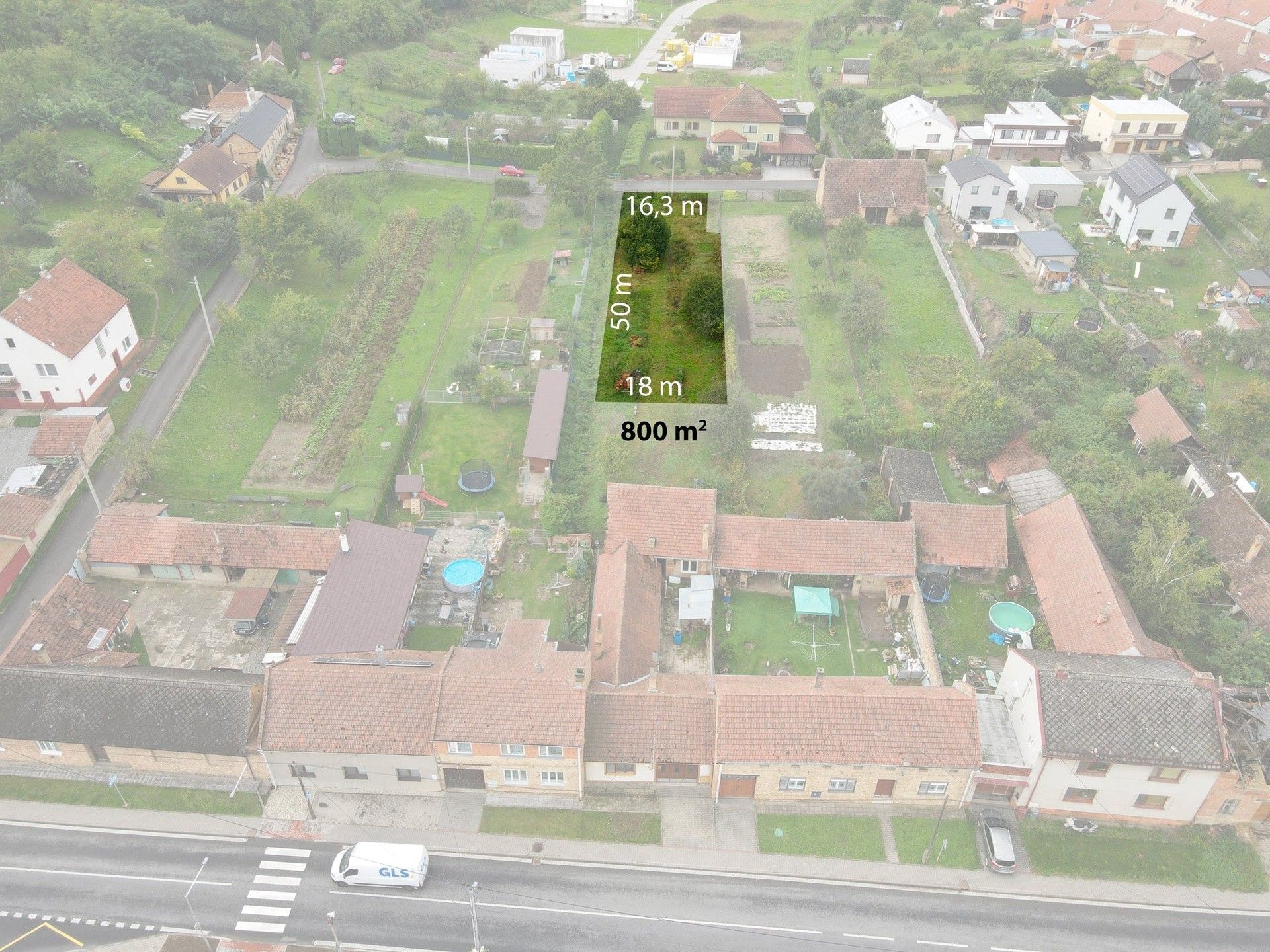 Prodej pozemek pro bydlení - Milonice, 800 m²