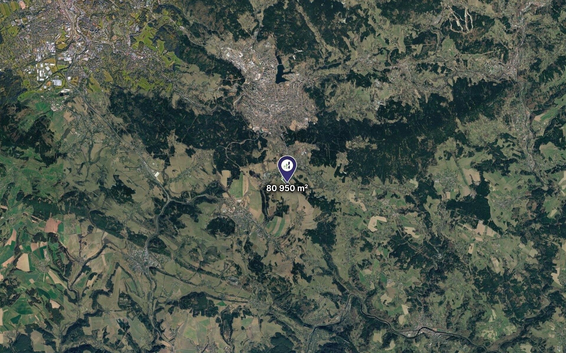 Prodej louka - Jablonec nad Nisou, 40 475 m² - 2