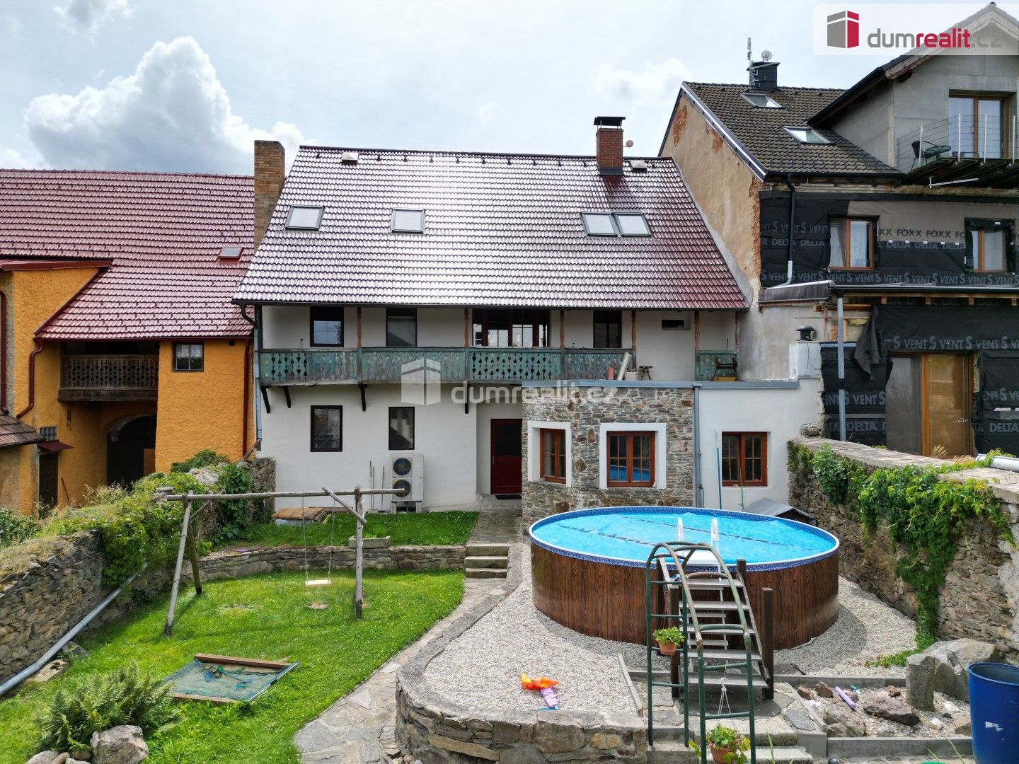 Rodinné domy, náměstí J. V. Kamarýta, Velešín, 130 m²