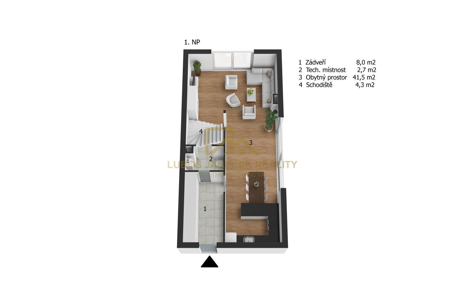 Prodej rodinný dům - Adamovská, Hůry, 112 m² - 5