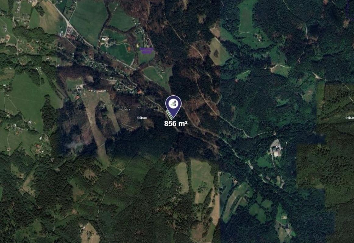 Prodej les - Malenovice, 856 m²