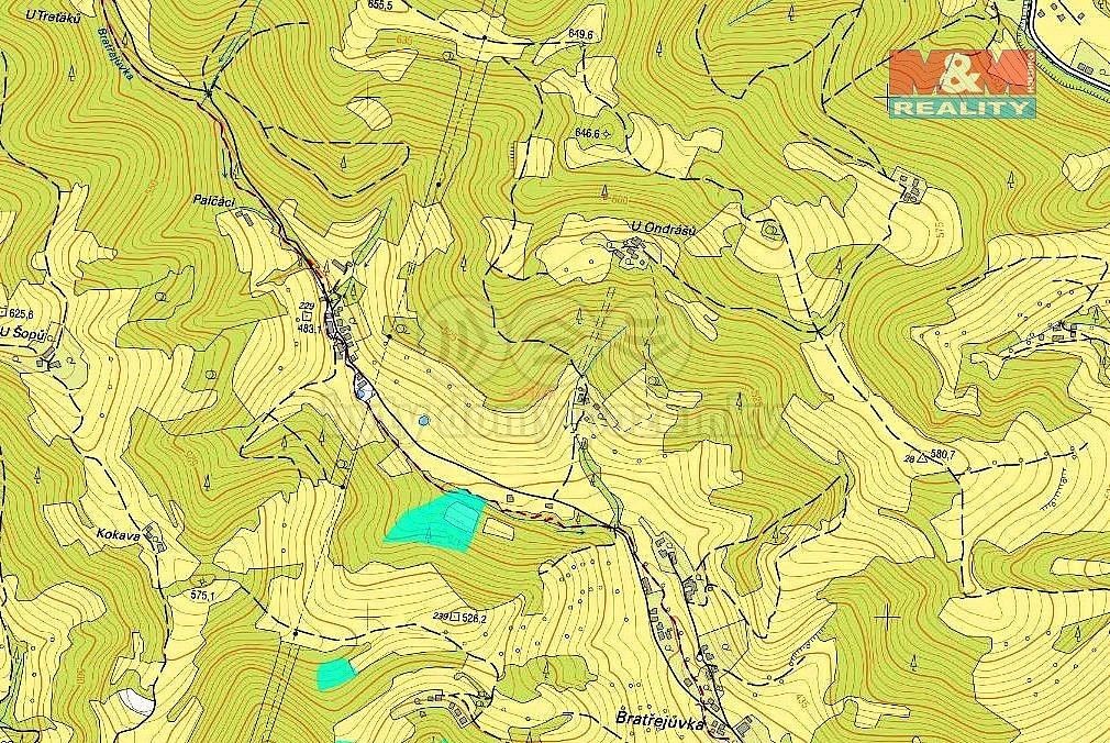 Prodej les - Huslenky, okres Vsetín, Zlínský kraj - 5